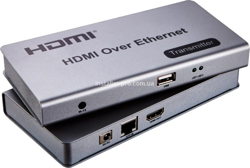Удлинитель KVM HDMI / USB по витой паре