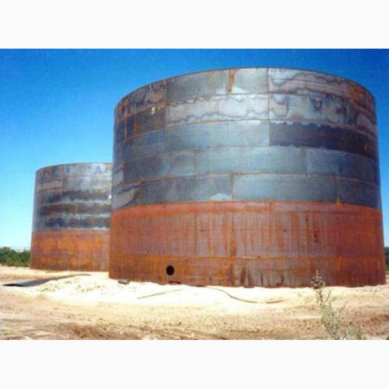 Фото 12. Резервуар стальной вертикальный РВС- 400 кубических метров