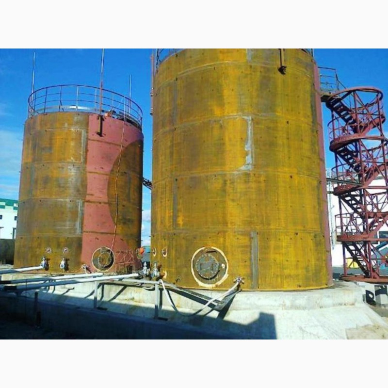 Фото 2. Резервуар стальной вертикальный РВС- 400 кубических метров