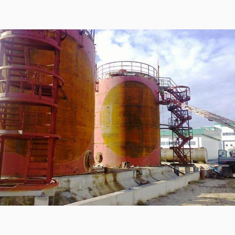Фото 3. Резервуар стальной вертикальный РВС- 400 кубических метров