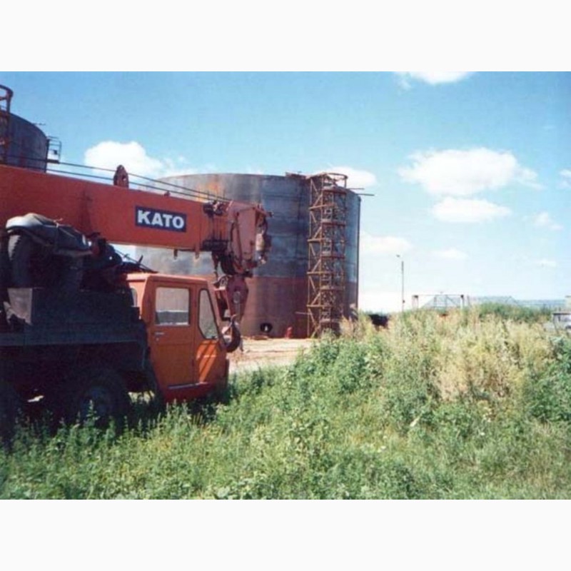 Фото 8. Резервуар стальной вертикальный РВС- 400 кубических метров