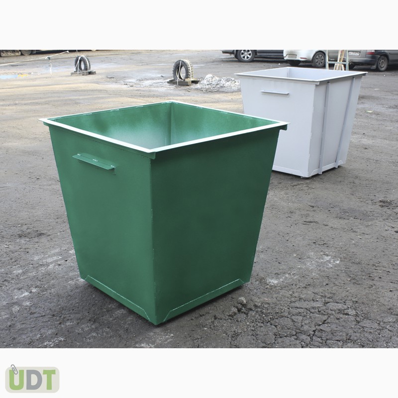Фото 5. Продам бак для мусора обьем 0, 75 м.куб. сталь 1, 2 мм