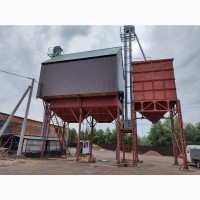 Будівництво зерноочисних комплексів ЗАВ. Бункер охолоджувач зерновий БВ-40