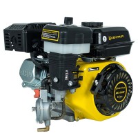 Двигатель комбинированный газ бензин + муфта сцепления со шкивом Кентавр ДВЗ-210Б