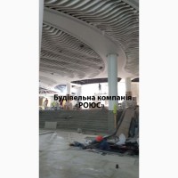 Монтаж подвесного потолка: ламельный потолок, грильято, армстронг, потолок из гипсокартона
