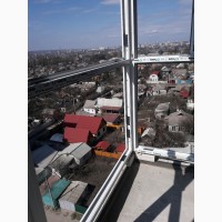 Ремонт балкона под ключ, Французский балкон, Панорамное остекление Харьков