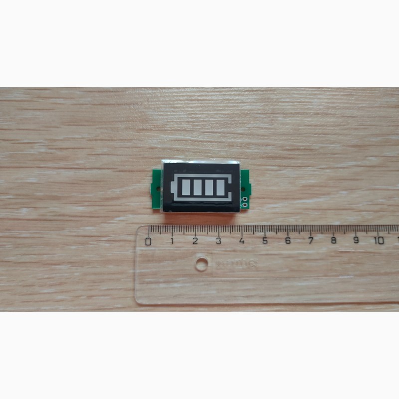 Фото 2. Индикатор уровня заряда батареи 1S-8S универсальный зеленый