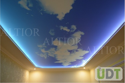 Фото 2. Профиль 3D, для натяжных потолков с подсветкой и фотопечатью