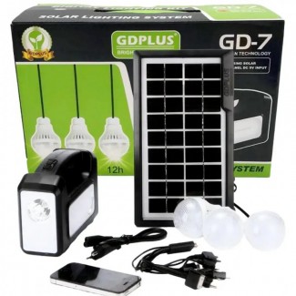 Автономная портативная солнечная система Solar GDPlus GD7
