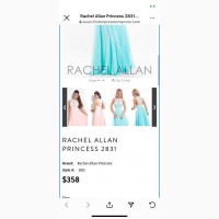 Вечірня сукня американського бренду Rachel Allan. Знижка 50%