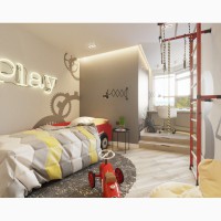 Дизайн интерьера квартиры для семьи с 2-мя детьми