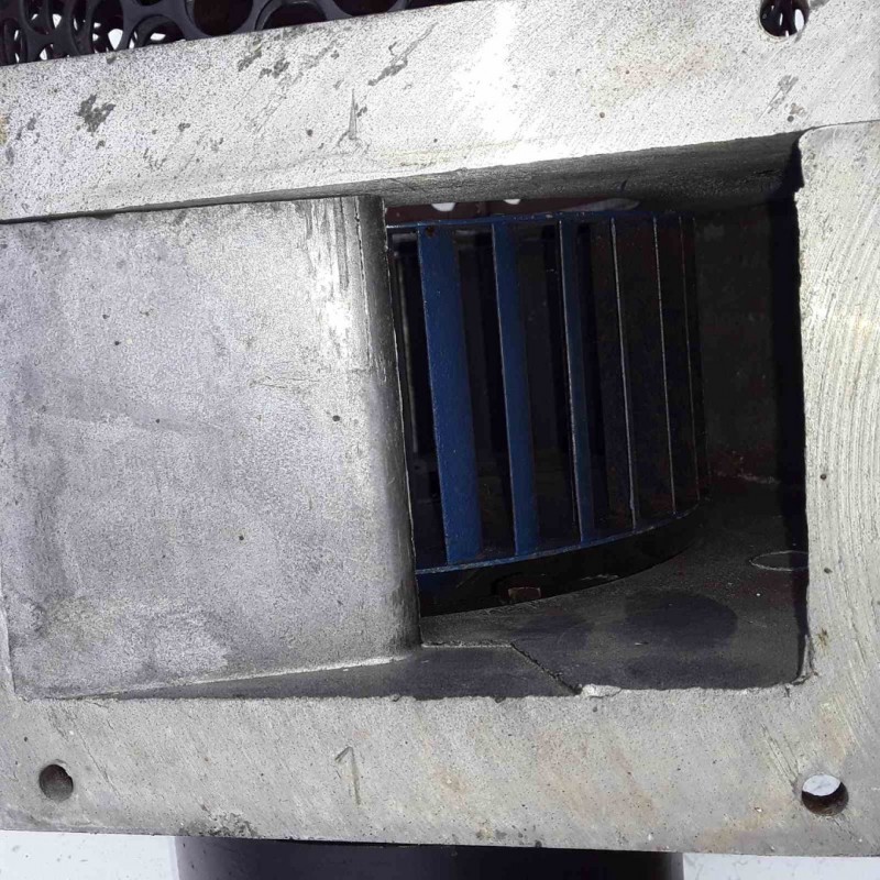 Фото 3. Наездник (вентилятор охлаждения) болгарского двигателя постоянного тока МР132