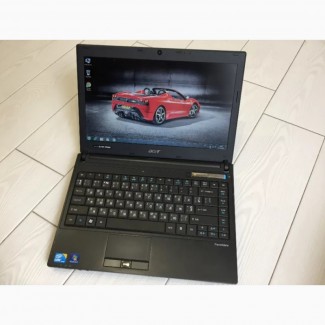 Компактный ноутбук Acer TravelMate 8372TG(4ядра 4 гига 3часа)