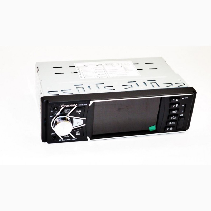 Фото 3. Автомагнитола Pioneer 4038 ISO экран 4, 1#039; #039; DIVX, MP3, USB, SD, Bluetooth