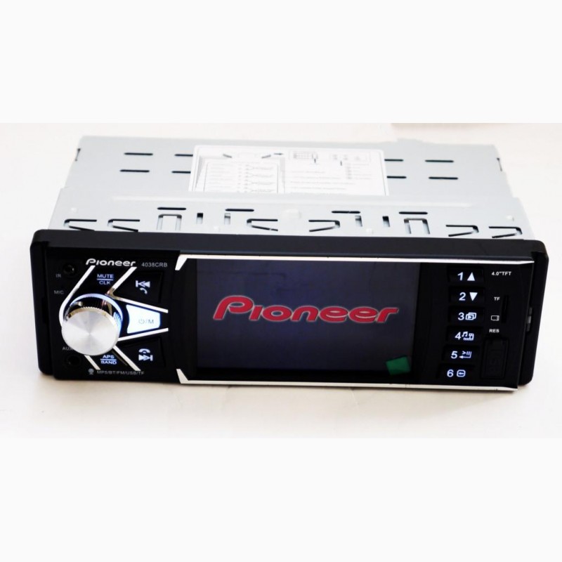 Фото 5. Автомагнитола Pioneer 4038 ISO экран 4, 1#039; #039; DIVX, MP3, USB, SD, Bluetooth