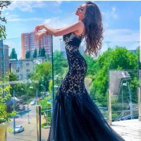 Вечірня сукня американського бренду Mac Duggal, фасон рибка. Знижка 50%