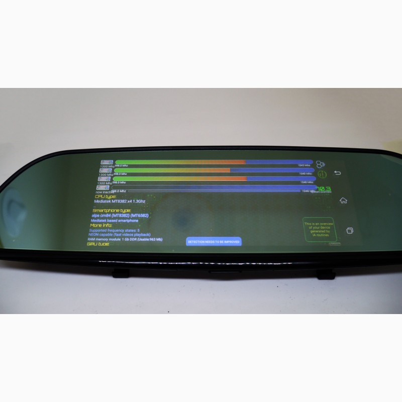 Фото 4. A6 Зеркало регистратор, 7 сенсор, 2 камеры, GPS навигатор, WiFi, 8Gb, Android, 3G