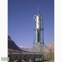 Вертикальный Ветрогенератор VAWT DPV TWIN HYBRID 2 A( 2+4)/3м Номинальная мощность 9 кВТ