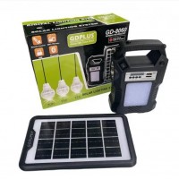 Solar GDPlus GD-8060 Портативная солнечная автономная система + FM радио + Bluetooth