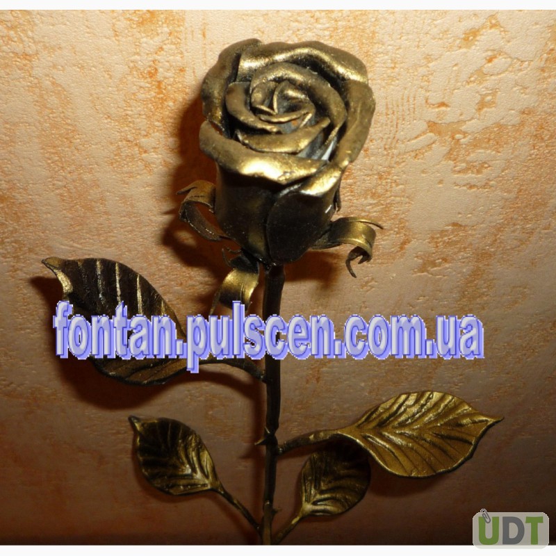 Фото 19. Кованые розы сувенир подарок для девушки в Новый год 8 марта Кованая роза кована троянда