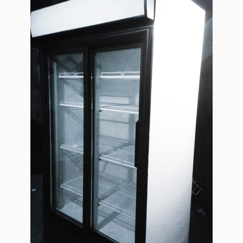 Фото 2. Из Европы! Холодильный шкаф бу двухстворчастый, витрина. 100см-140см