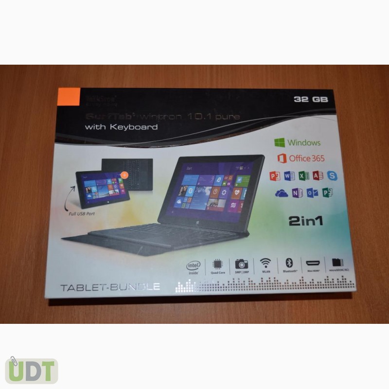 Фото 2. Планшет ноутбук на Windows 8.1 10HD/IPS/2Гб/32Гб/USB/WIF I/3G Германия