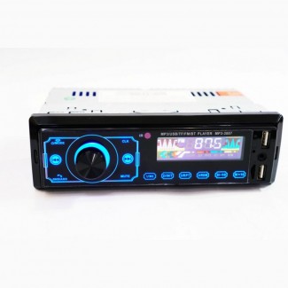 Автомагнитола Pioneer 3887 ISO - 2хUSB, Bluetooth, FM, microSD, AUX сенсорная магнитола