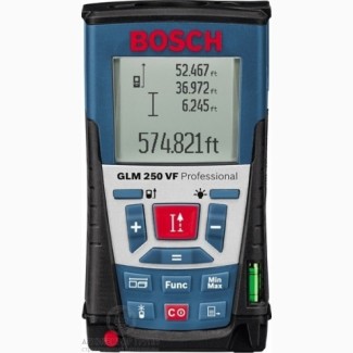 Дальномер (лазерная рулетка) bosch glm 250vf