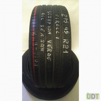 Б/у шины (2 шт.) Pirelli Scorpion Verde All Season 275/45R21