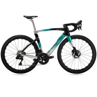 2024 Pinarello Dura Ace Di2 - Nebula Green Silver Road Bike (KINGCYCLESPORT)