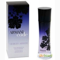 Giorgio Armani Code For Women парфюмированная вода 75 ml. (Джорджио Армани Код Вумен)