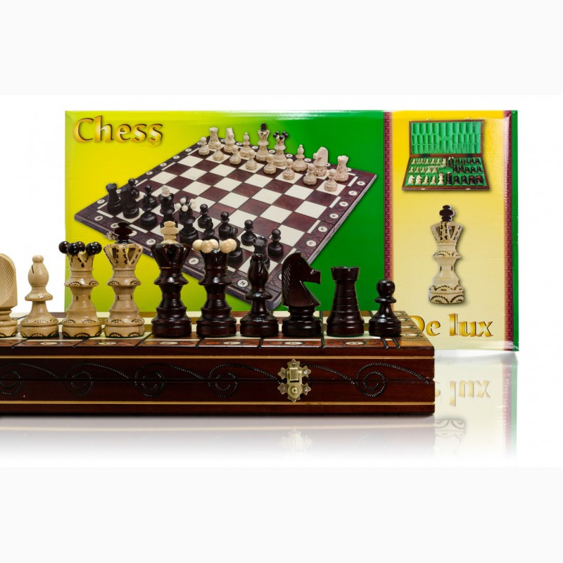 Фото 14. Деревянные польские шахматы опт Амбассадор арт. 2000 купить, продаем