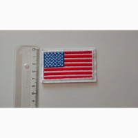 Нашивка на одежду, рюкзак флаг Америки, США