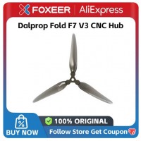 Foxeer Dalprop Fold F7 V3 CNC Metal Hub 3-Blade 7 Inch Anti-Collision Propeller