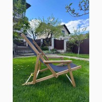 Шезлонг/дерев#039;яне крісло, для саду, дачі, пляжу або кафе
