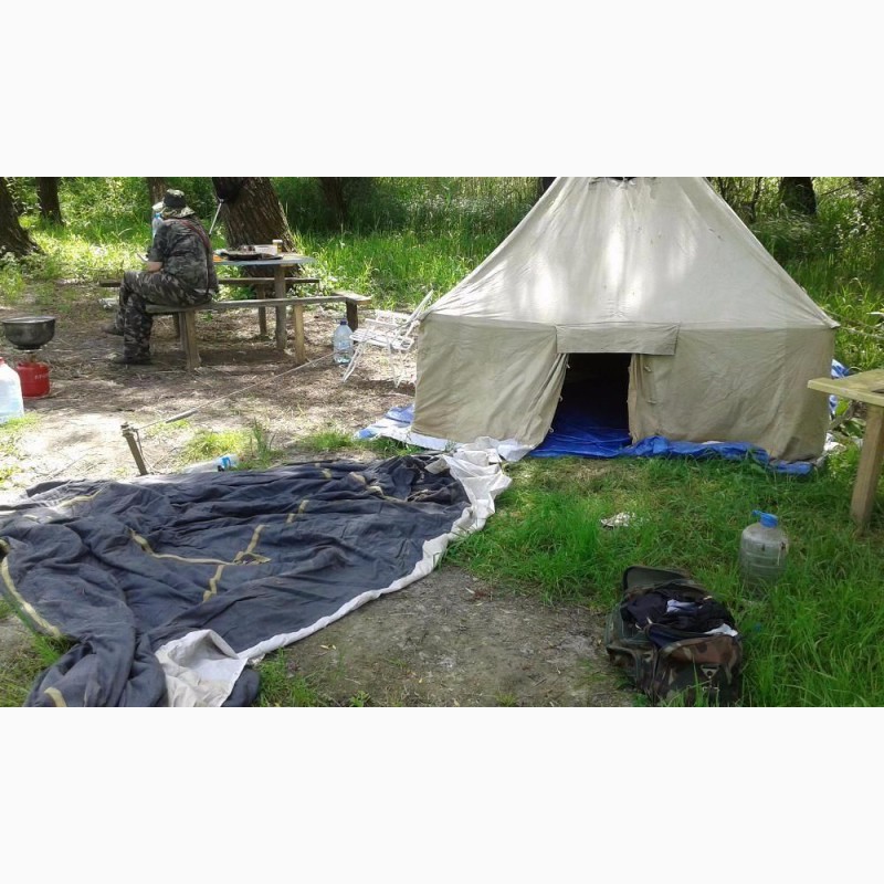Фото 4. Палатка лагерная для отдыха