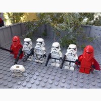 Фигурки Lego star wars Дроиды Б1 Б2, Клоны, тёмные Штурмовики лего звёздные войны Камино