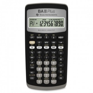 Калькулятор финансовый Texas Instruments BA II Plus
