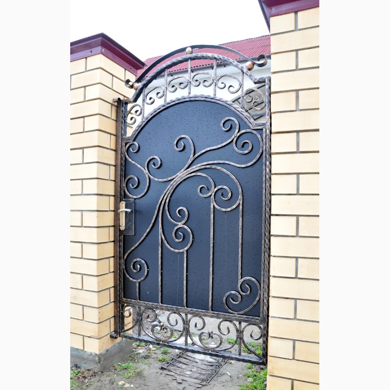 Фото 5. Ворота с профлиста, ворота с калиткой, Кривой Рог