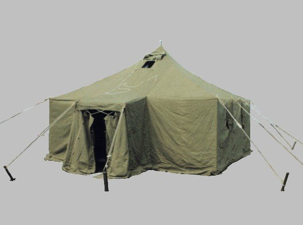 Фото 9. Палатка военная для применения в строительстве и для других целей