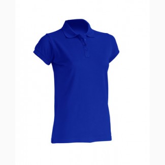 Женская футболка-поло синий