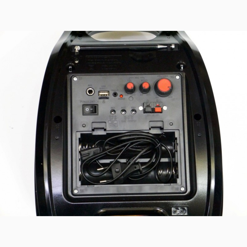 Фото 6. Golon RX-810BT Беспроводная портативная bluetooth колонка - чемодан с караоке