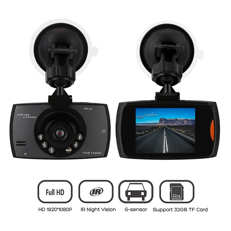 Фото 8. G30 Видеорегистратор автомобильный мини LCD 2.7 Full HD 1080 P обнаружение движения