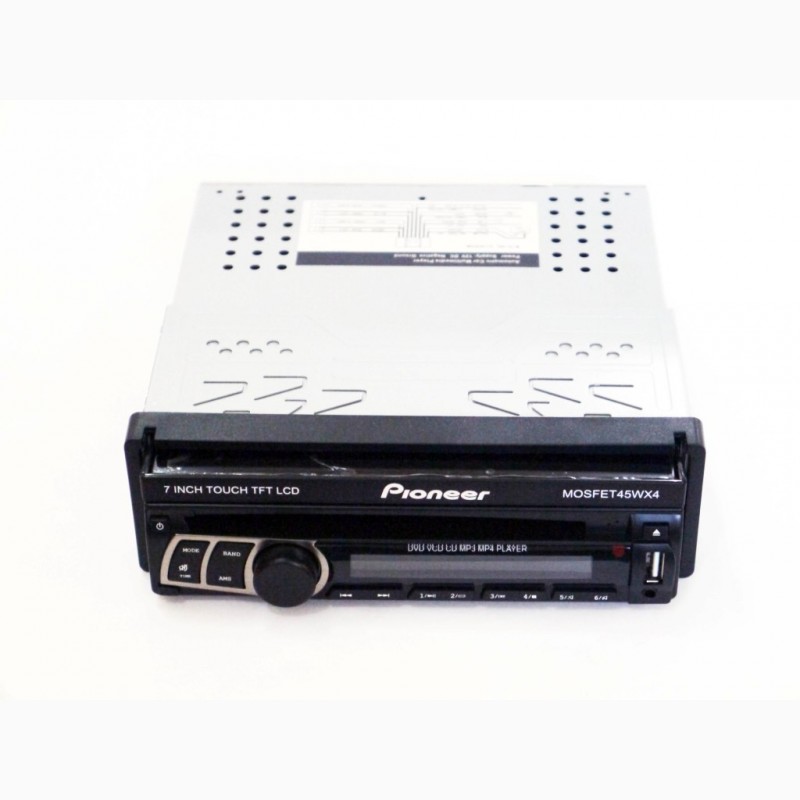 Фото 4. 1din Магнитола Pioneer 712 USB + DVD + Bluetooth