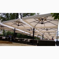 Большие уличные зонты для кафе, бара, ресторана