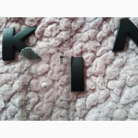 Металлические буквы KIA Чёрная на кузов авто