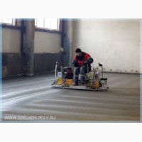 Промышленные бетонные полы с топпингом