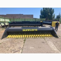 Жатка суцільного зрізу для збирання соняшнику Sunfloro Shaft 6, 7.4, 9.2 м