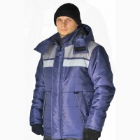 Куртка зимняя Эребус цвет: т.синий/серый