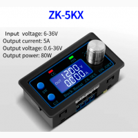 ZK-5KX модуль питания 0.6-36 В 5А 80вт